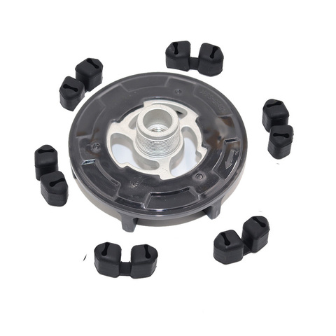 Real Photo Auto AC Compressor Clutch Hub Cluch Parts Damper Plate For Cars auto air ac compressor clutch hub + rubber for 5SE09C ► Photo 1/1