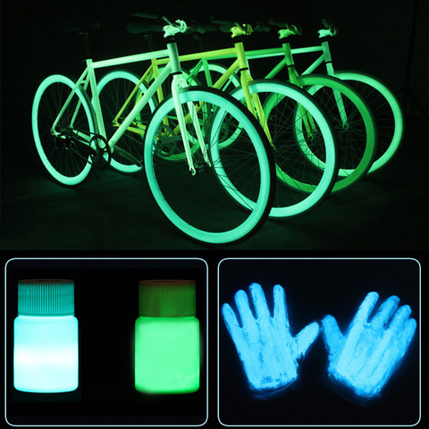 20g/bottle Glow in the Dark Acrylic Luminous Paint Bright Pigment Party Decoration DIY Craft Body Paintc Pigment ► Photo 1/6