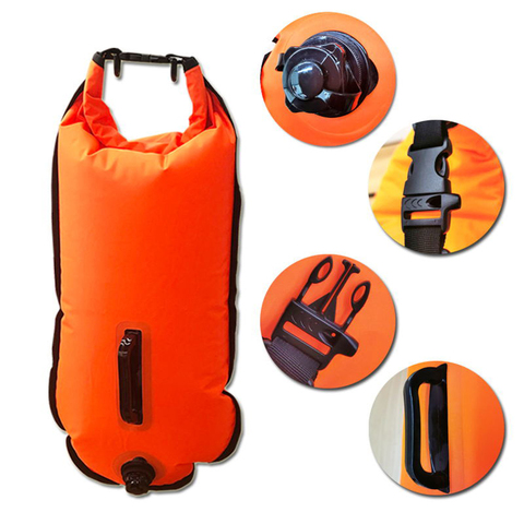 Outdoor Swimming Buoy Multifunction Swimming Drift Bag Swimming Float Waterproof PVC Lifebelt Water Sports ► Photo 1/6