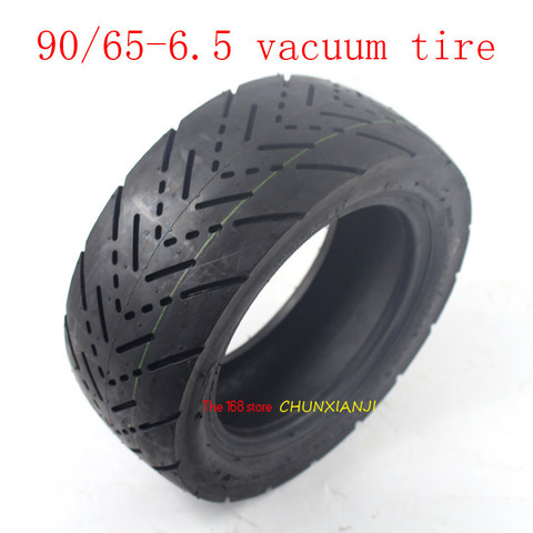 Lightning shipment 11 inch vacuum tyre Electric scooter refitted 11 inch 90/65-6.5 thick tire outer tire tubeless Road tire ► Photo 1/6