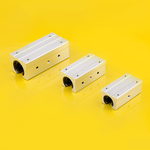 1pcs SBR16LUU SBR20LUU SBR25LUU SBR30LUU aluminum block Linear motion ball bearing slide block match use SBR linear guide rail ► Photo 1/5