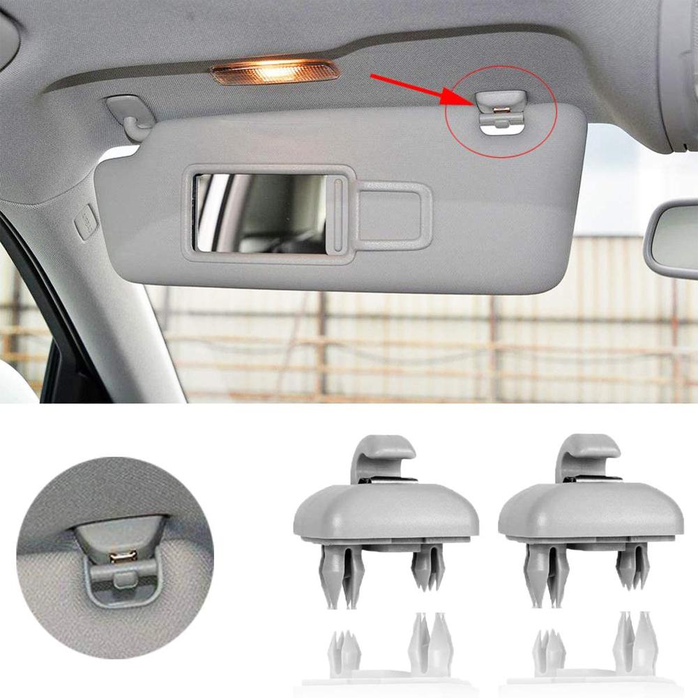 1pc Car Interior Sun Visor Clip Hook Bracket For A1 A3 A4 A5 Q3 Q5 TT