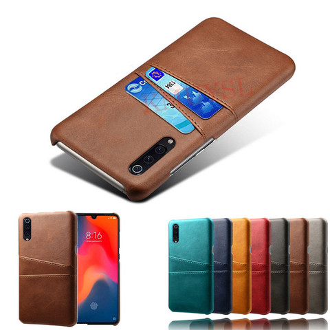 Leather Card Holder Case For Xiaomi Redmi Note 7 8 5 6 Pro Mi 9 SE 9T Pro CC9 A2 A3 Mi 10 8 Lite F1 Redmi 7 7A 6A k20 Pro Case ► Photo 1/6