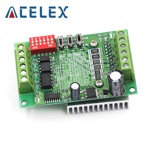 1 Axis TB6560 Stepper Motor Driver Controller Board 3.5A 10V-35V CNC Rounter Control Low Voltage Over Heat Current Protection ► Photo 1/6