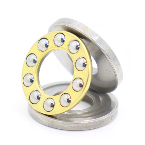 F8-19M Bearing 8*19*7 mm ( 10PCS ) ABEC-1 Miniature F8 19 M Thrust Axial F8 19M Ball Bearings With Grooved Raceway ► Photo 1/6