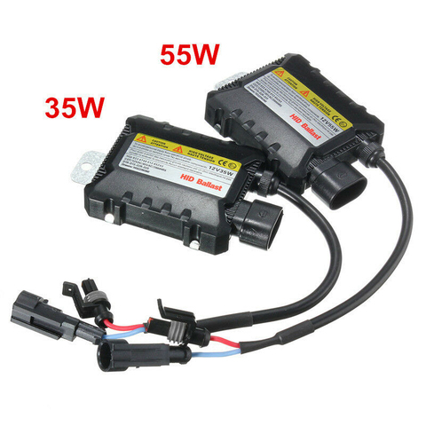 DC 12V hid xenon ballast 35W/55W Digital slim hid ballast ignition electronic ballast for H1 H3 H3C H4-1 H4-2 H7 H8 9005 9006 ► Photo 1/6