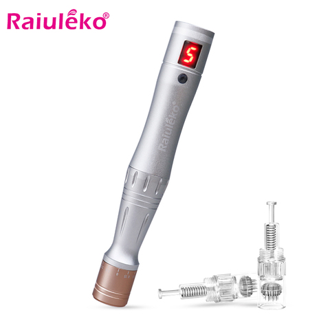 Ultima Dermapen Auto Micro Needling Pen Wireless Dr Pen Electric Micro Rolling Derma Stamp Therapy Exfoliate Shrink Pores Device ► Photo 1/6