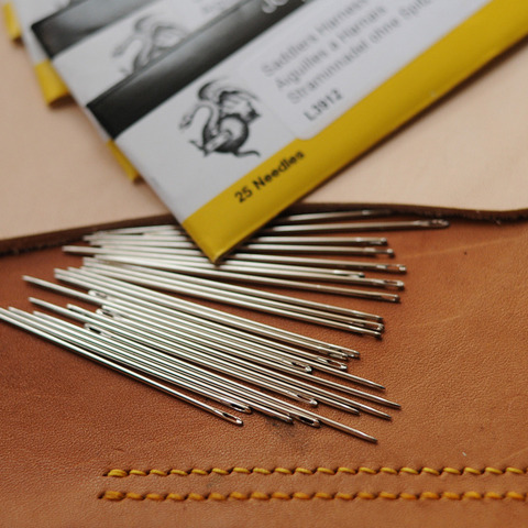 Hand Needle Britain John James Leatherwear Needle Round Needle Diy Leatherwear hand Tool Leather Crafts ► Photo 1/5