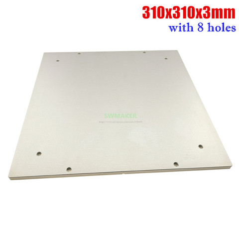 1pcs voron 2 / BLV MGN Cube Aluminum Build Plate and 310x310mm Silicone Heater Pad W/ Sensor ► Photo 1/6