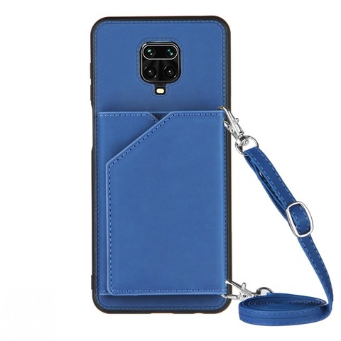 Wallet Case for Xiaomi POCO X3 NFC M3 Redmi Note 9 Pro Max 9T 9A 9C 9S Shockproof Strap Card Leather Necklace Crossbody Cover ► Photo 1/6