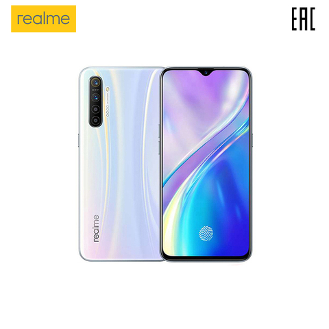 Смартфон realme XT RU 8+128ГБ квадрокамера 64 Мп, Snapdragon 712 быстрая зарядка VOOC, NFC, официальная российская гарантия ► Photo 1/5