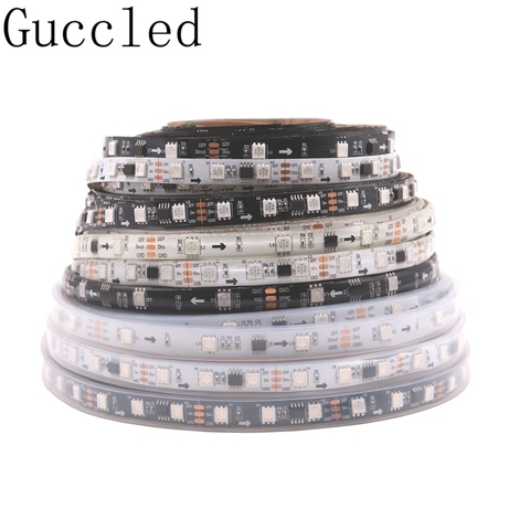 WS2811 RGB LED Pixels Strip Light 5050SMD Addressable 30/48/60Leds/m Led Strip External 1 Ic Control 3 Leds DC12V ► Photo 1/6