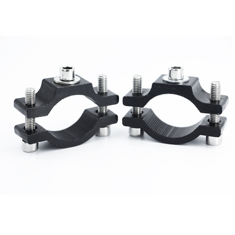 2pcs Motorcycle Headlight Mounting Bracket Relocation Clamps Driving Hunting Light Holder For 18-38mm Tube Fork ► Photo 1/6