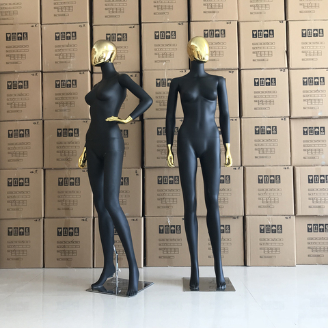 Female Full-body Models Photography Clothes Racks Dummy Electroplate Mannequin Tables Displayed ► Photo 1/1