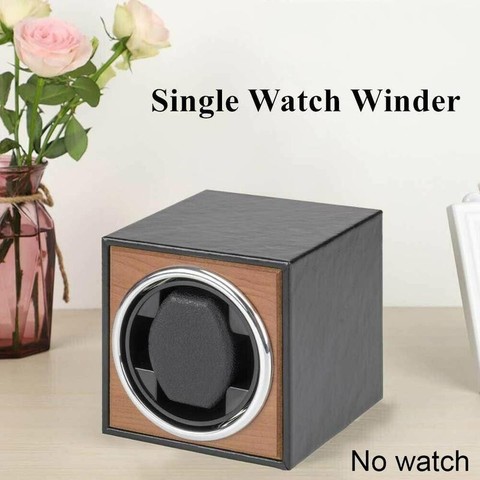 Watch Winder For Automatic Watches New Version 4+6 Wooden Watch Accessories Box Storage Collector High Quality Vertical Shaker ► Photo 1/6