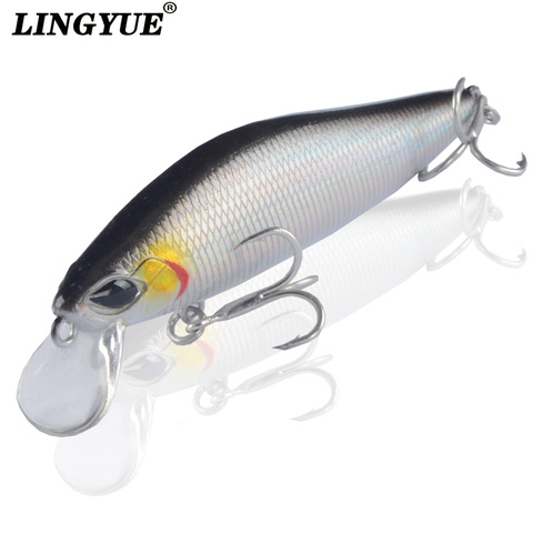 LINGYUE  9cm 7cm magnet weight system long casting New model fishing lures hard bait dive 0.8-1.2m quality wobblers minnow ► Photo 1/6