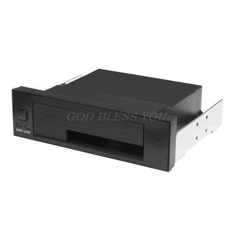 5.25 Inch Internal Tray-Less Bay SATA III Hard Drive Backplane Enclosure Hot Swap Mobile Rack For 2.5