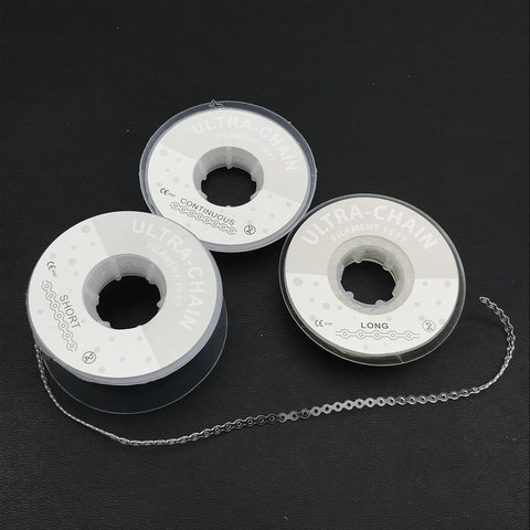 4.75m/Roll Dental Orthodontic Elastic Rubber Power Chain Clear Transparent Dentist Products Continuous/Short/Long ► Photo 1/6