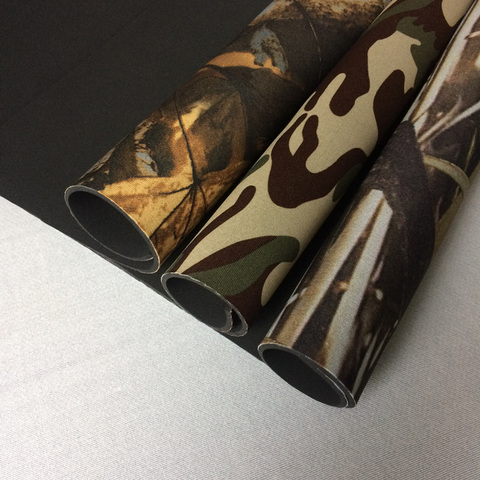 130cm*100cm Camouflage Neoprene Thickened Shockproof Gun Clothing Material Gloves Bags Insulation Pot Soft SBR fabric wholesale ► Photo 1/5