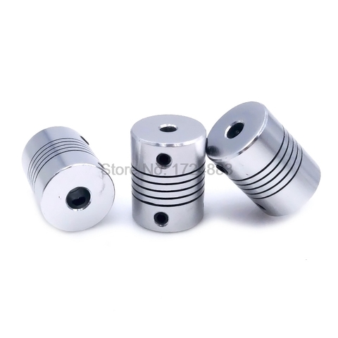 5 8 6.35mm 8mm 10mm  D19*L25 Aluminium flexible Jaw Shaft Coupling CNC Stepper Motor Coupler Encoders Engraving Machine ► Photo 1/6