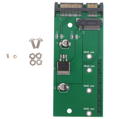 Ngff ( M2 ) ssd to 2.5 inch sata adapter m.2 ngff ssd to sata3 convert card ► Photo 1/6