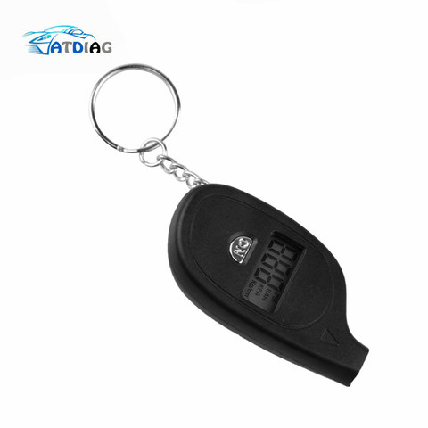 Portable  Keychain  Mini Digital LCD 2-150 PSI Tire Tyre Wheel Air Pressure Gauge Tester Procession Tool Tire Pressure Monitor ► Photo 1/6