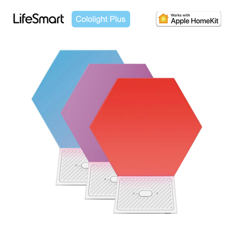 2022 LifeSmart Cololight Plus Smart LED Light Panels Dancing With Music DIY Quantum Light Works with Apple HomeKit Google Alexa ► Photo 1/6