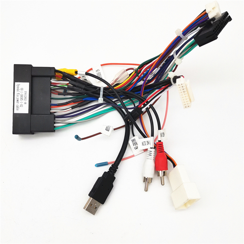 Car Stereo 20 PIN Power Adapter Wiring Harness for KIA K2 K3 K5 K7 RIO Sorents Sportage/Hyundai IX35 H1 SANTA Car Radio ► Photo 1/6
