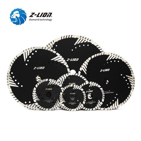 Z-LION 1PC 105/115/125/150/180/200/230/250/300mm Diamond Saw Blade Granite Marble Concrete Cutting Disc With Protection Teeth ► Photo 1/6