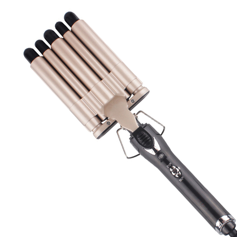 five 5 Barrels Hair Waver Tools for All Types of Hair Hair Crimper Curling Iron Ceramic Crimpers Wavers Curler Wand Fast Heating ► Photo 1/1