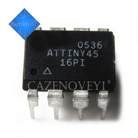 1pcs/lot ATTINY85-20PU ATTINY85-20 ATTINY85 85-20PU ATTINY45-20PU ATTINY45 45-20PU DIP-8 In Stock ► Photo 1/2