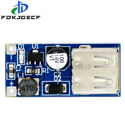 DC-DC 0.9V-5V to 5V 600MA Power Bank Charger Step Up Boost Converter Supply Voltage Module USB Output Charging Circuit Board ► Photo 1/3