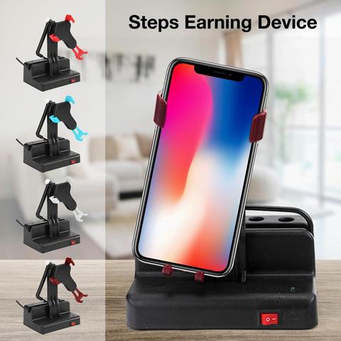 Double Phone Swing Device Automatic Shake Wiggler Step Earning