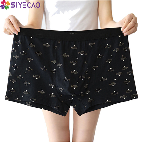 4XL-7XL Large Loose Male Print Cotton Underwear Boxers Big Yard Men's Underwear Plus Size Comfortable Boxer Short Panties Cueca ► Photo 1/6