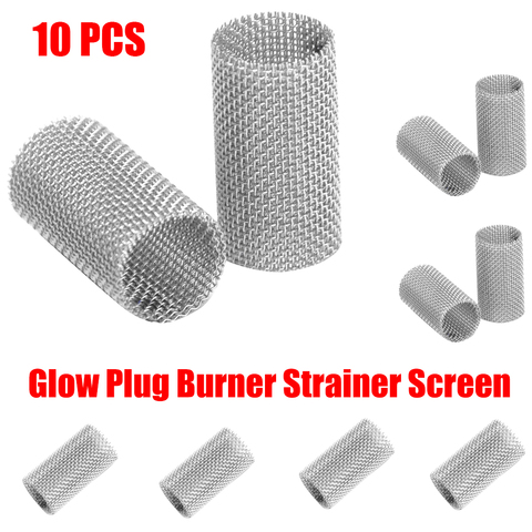 10Pcs Car Mini Glow Plug Burner Strainer Screen For Diesel Air Parking  Heater *1