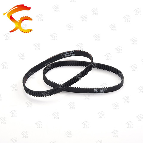 10pcs GT2/2M timing belt Perimeter 180 width 6/8/9/10mm Teeth 90 loop 2GT/2M-180-10MM synchronous belt ► Photo 1/2