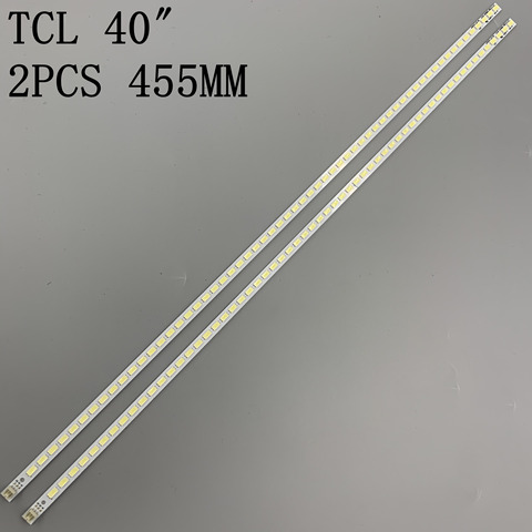 2pcs x 40 inch LED Backlight Strip for 40'' TV L40F3200B LJ64-03029A LTA400HM13 40INCH-L1S-60 G1GE-400SM0-R6 60-LEDs 455mm ► Photo 1/5