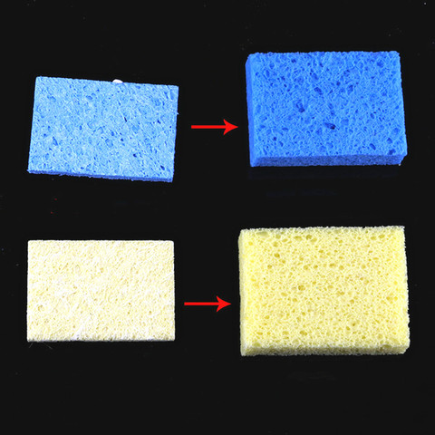 5/1pcs Cleaning Sponge Electric Soldering Iron Welding Station Cleaner Enduring Temperature Iron Welding Reapir Tool Accessories ► Photo 1/6