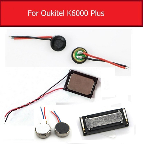 Loud Speaker Buzzer For Oukitel K6000 Plus K6000 + Earpiece Speaker Mic Microphone Flex Ribbon Cable Replacement Repair Parts ► Photo 1/5