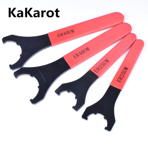 KaKarot M/UM Type ER Collet Chuck ER8A ER11A/ER16A/ER20A/ER25UM/ER32UM/ER40UM Nut Wrench CNC Milling Tool Lathe Tools ER Spanner ► Photo 1/6