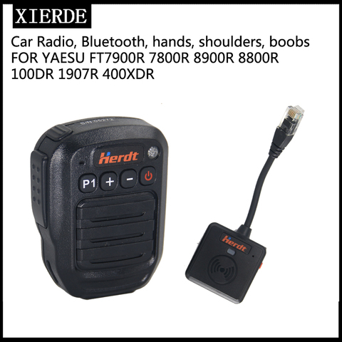 XIERDE microphone is suitable for Yaesu 7900R / 100DR/7800R / 8900R radio hand microphone wireless Bluetooth shoulder microphone ► Photo 1/6