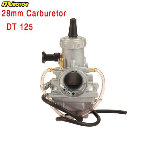 VM24 28mm Carburetor For Yamaha DT125 YZ80 YZ85 DT100 RT100 RT180 BW200 TTR125 Dirt Bike Mx Motocross Motorcycle For Mikuni ► Photo 1/6