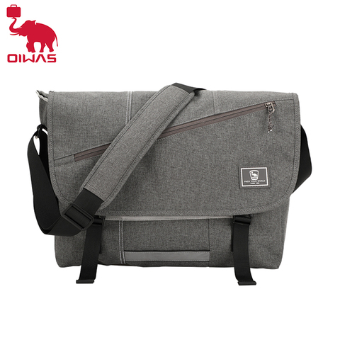 OIWAS 15 Inch Laptop Men Messenger Bags Fashion Business Travel Shoulder Bag Men's Canvas Briefcase Male Crossbody Bag Handbag ► Photo 1/6