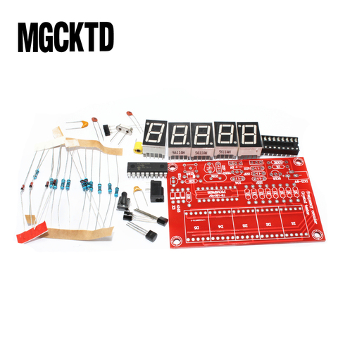 DIY Kits RF 1Hz-50MHz Crystal Oscillator Frequency Counter Meter Digital LED tester meter ► Photo 1/3