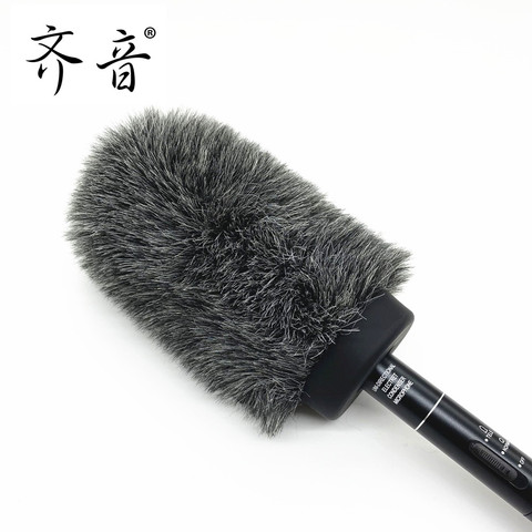 Dead cat Slip-on windshield Integral Microphones fur cover For Interview Microphone Outdoor Shooting Mic Furry Windshield Cover ► Photo 1/6