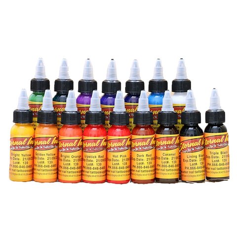 Tattoo Pigment Tattoo Ink Color Pigment Tattoo 30Ml Pigment 16 Color Suit Tattoo Ink Tattoo Set Tattoo Pigment ► Photo 1/6