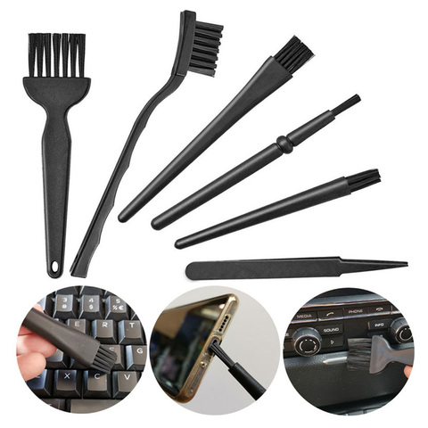 Professional  Laptop Keyboard Cleaning Kit 6pcs Small Portable Anti Static Computer Phone Dust Brushes Cleaner Accessories ► Photo 1/6