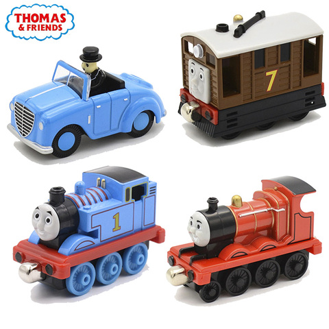 1:43 Thomas And Friends Metal Diecasts Magnetic Train Toy Vehicles Emily Toby Lady Track Train Model Toy Children Christmas Gift ► Photo 1/6