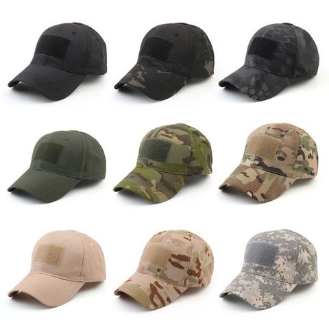 Outdoor Camouflage Hat Baseball Caps Simplicity Tactical Military Army Camo Hunting Cap Hats Sport Cycling Caps For Men Adult ► Photo 1/6