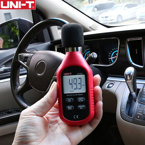 UNI-T UT353 Sound Level Meter Noise Measuring Instrument db Meter 30~130dB Mini Audio Decibel Monitor ► Photo 1/6